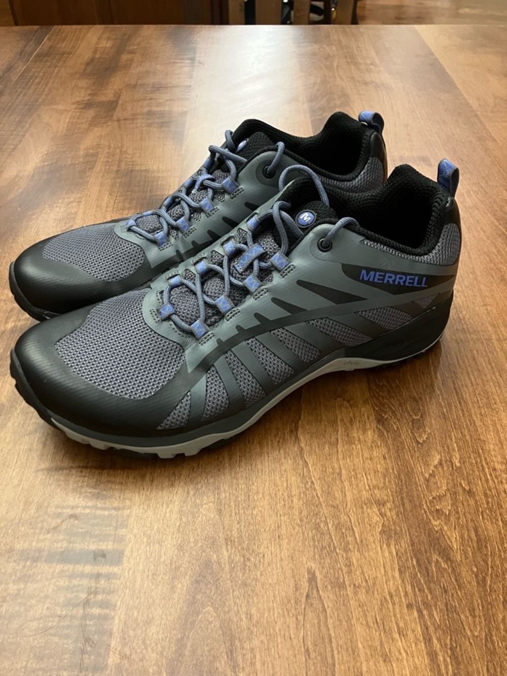 Merrell Black and Gray Women's Hiking Sneakers